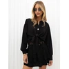 Italy Moda Koszula-MI-KS-C306.70-juoda