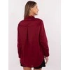 Italy Moda Marškiniai-DHJ-KS-9236.92P-bordo