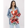 Italy Moda Švarkas moterims DHJ-MA-18525-35.91-mėlyna