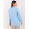 Italy Moda Švarkas moterims DHJ-MA-18657-1.86-šviesiai mėlyna
