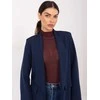 Italy Moda Švarkas moterims -DHJ-MA-18657-2.09-tamsiai mėlyna