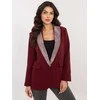 Italy Moda Švarkas moterims-DHJ-MA-19926.85P-bordo