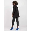 Italy Moda Švarkas moterims -DHJ-MA-7684.15P-juoda