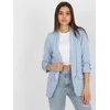 Italy Moda Švarkas moterims DHJ-MA-7684.15P-šviesiai mėlyna