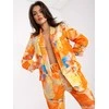 Italy Moda Švarkas moterims -DHJ-MA-7684A-1,22X-oranžinė