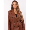 Italy Moda Švarkas moterims -DHJ-MA-A8683.37-ruda