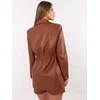 Italy Moda Švarkas moterims -DHJ-MA-A8683.37-ruda