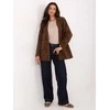 Italy Moda Švarkas moterims IT-MA-18365.97-ruda