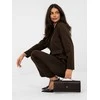 Italy Moda Švarkas moterims -IT-MA-22201.82-ciemny ruda
