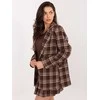 Italy Moda Švarkas moterims -IT-MA-25850.63-ruda