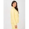 Italy Moda Švarkas moterims IT-MA-FL10092.15-jasny geltona