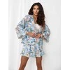 Italy Moda Švarkas moterims -IT-MA-FL10233.84-šviesiai mėlyna