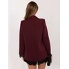 Italy Moda Švarkas moterims IT-MA-FL9916-1.07P-bordinė