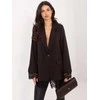 Italy Moda Švarkas moterims IT-MA-FL9916-1.07P-ciemny ruda