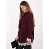 Italy Moda Švarkas moterims IT-MA-FL9916-2.12P-bordinė