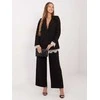 Italy Moda Švarkas moterims -IT-MA-FL9916-2.12P-juoda