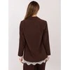 Italy Moda Švarkas moterims -IT-MA-FL9916-2.12P-ruda