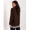 Italy Moda Švarkas moterims -IT-MA-FL9916.02P-ciemny ruda