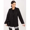 Italy Moda Švarkas moterims -IT-MA-FL9916.02P-juoda