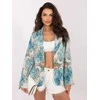 Italy Moda Švarkas moterims -IT-MA-FL9928.15-mietowy