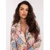 Italy Moda Švarkas moterims -IT-MA-FL9928.15-rožinė