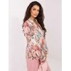 Italy Moda Švarkas moterims -IT-MA-FL9928.15-rožinė