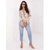 Italy Moda Švarkas moterims -IT-MA-FL9928.15-smėlio spalva