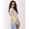 Italy Moda Švarkas moterims -IT-MA-FL9928.15-smėlio spalva