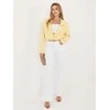 Italy Moda Marynarka-MI-MA-3232.90-jasny geltona