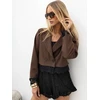 Italy Moda Marynarka-MI-MA-3556G.70-ruda