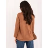 Italy Moda Marynarka-MI-MA-4207.59-camelowy