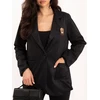 Italy Moda Marynarka-MI-MA-4207.59-juoda