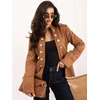 Italy Moda Marynarka-MI-MA-A342811.85-camelowy