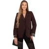 Italy Moda Švarkas moterims -MI-MA-A5288.68-ruda