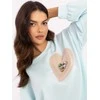 Italy Moda Megztinis-DHJ-BL-20322.72-šviesiai mėlynas
