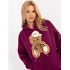 Italy Moda Megztinis-DHJ-BL-A8695.65P-violetinė