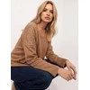 Italy Moda Megztinis-DHJ-SW-17690.21-camel