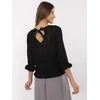 Italy Moda Megztinis -MI-SW-2502.60-juoda