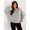 Italy Moda Megztinis-MI-SW-2912.10X-pilkas