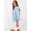 Italy Moda Megztinis-MI-SW-2912.10X-šviesiai mėlynas