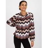 Italy Moda Palaidinė-DHJ-BZ-12311.49P-juoda-smėlio spalvos