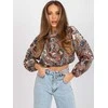 Italy Moda Palaidinė-DHJ-BZ-15170.39-tamsiai smėlio spalvos