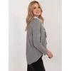Italy Moda Palaidinė-DHJ-BZ-19226.91-pilka