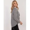 Italy Moda Palaidinė-DHJ-BZ-19226.91-pilka