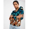 Italy Moda Palaidinė-DHJ-BZ-6033-1,49P-mėlyna