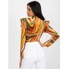 Italy Moda Palaidinė-DHJ-BZ-6533C.90-tamsiai geltona