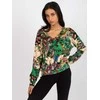 Italy Moda Palaidinė-DHJ-BZ-6550-3.14P-žalia