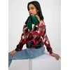 Italy Moda Palaidinė-DHJ-BZ-6550-4,40-tamsiai žalia