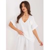 Italy Moda Palaidinė-DHJ-BZ-8368.02-ekru