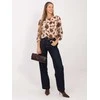 Italy Moda Palaidinė-DHJ-BZ-8643-1.37P-smėlio spalvos